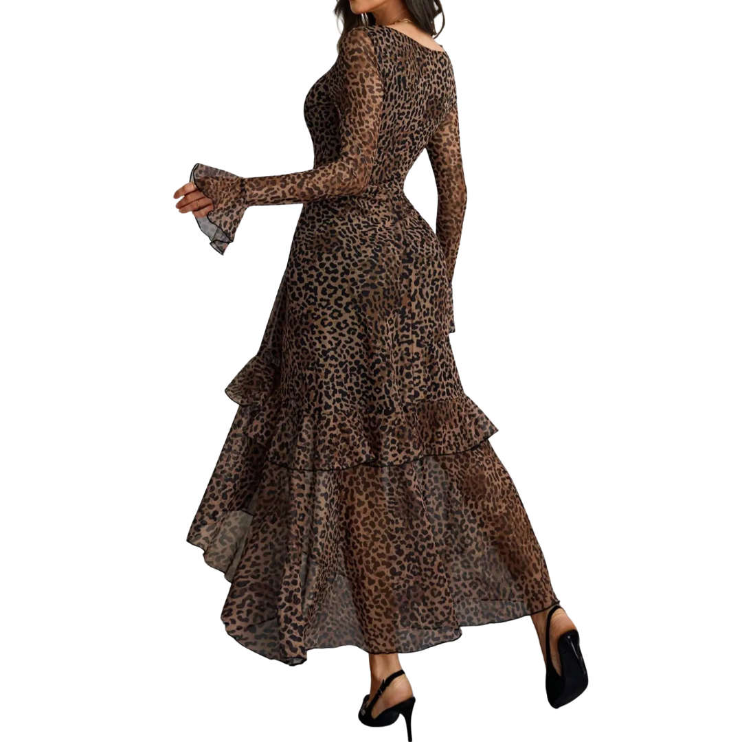 DENISE™ – Sexy Printed Slit Dress