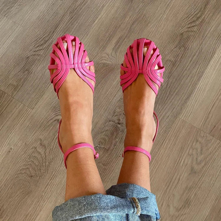 Victoria | Golden Jewel Sandals