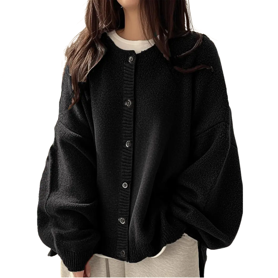 WILLA™ – Classic Button-Front Knit Cardigan