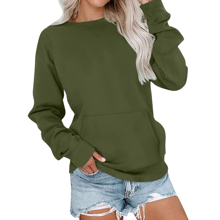 JOANNA™ – Cozy Solid Oversized Pullover Sweatshirt
