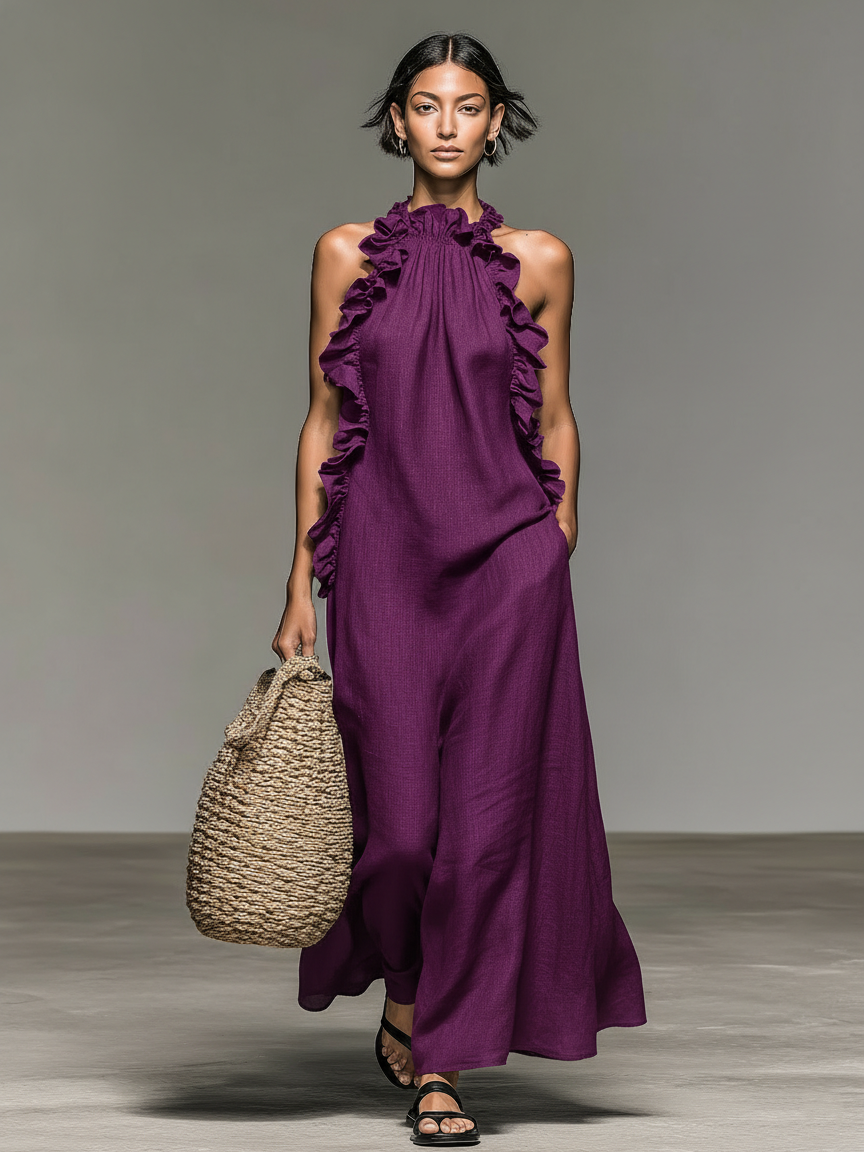 Gladys™ | Maxi Dress with Pockets