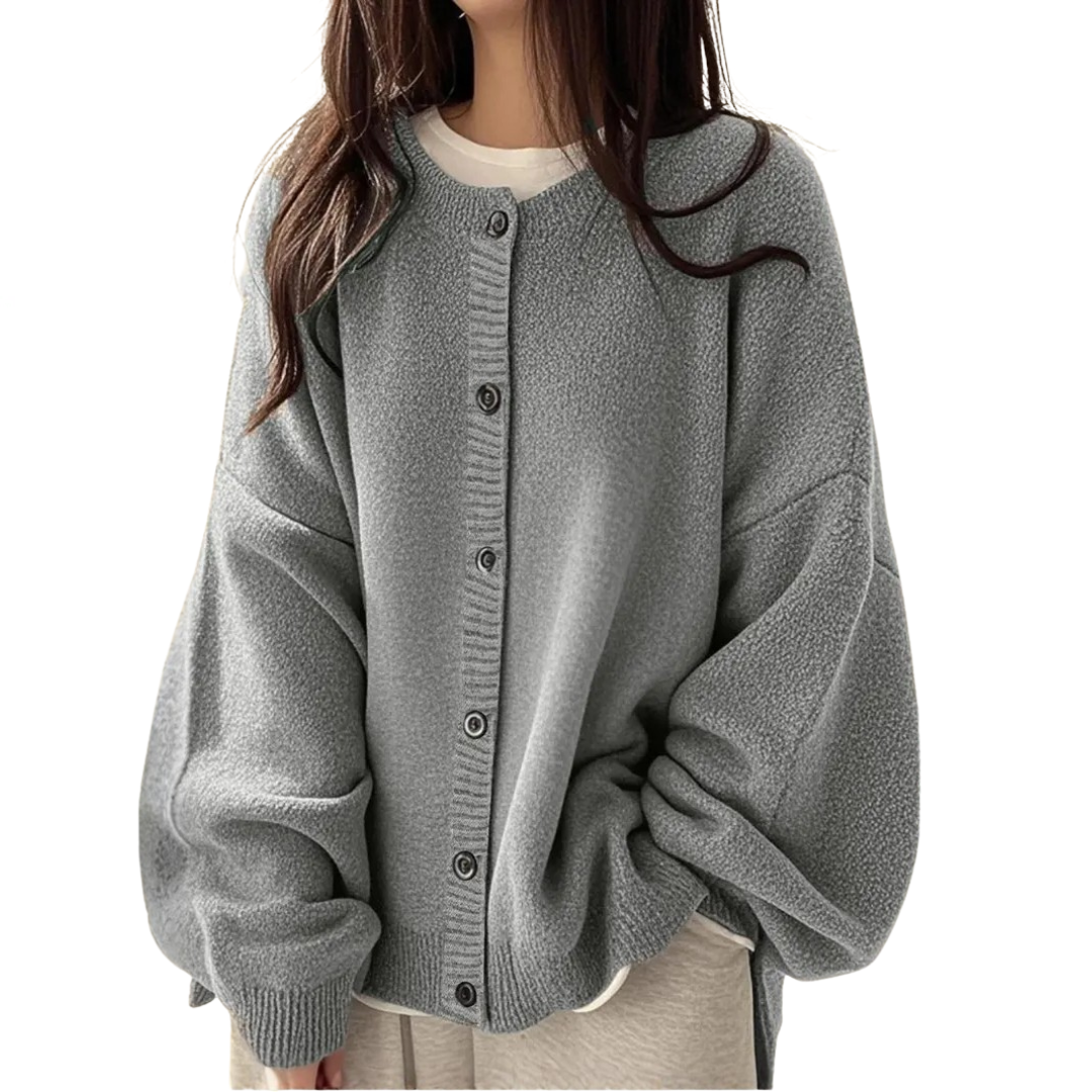 WILLA™ – Classic Button-Front Knit Cardigan