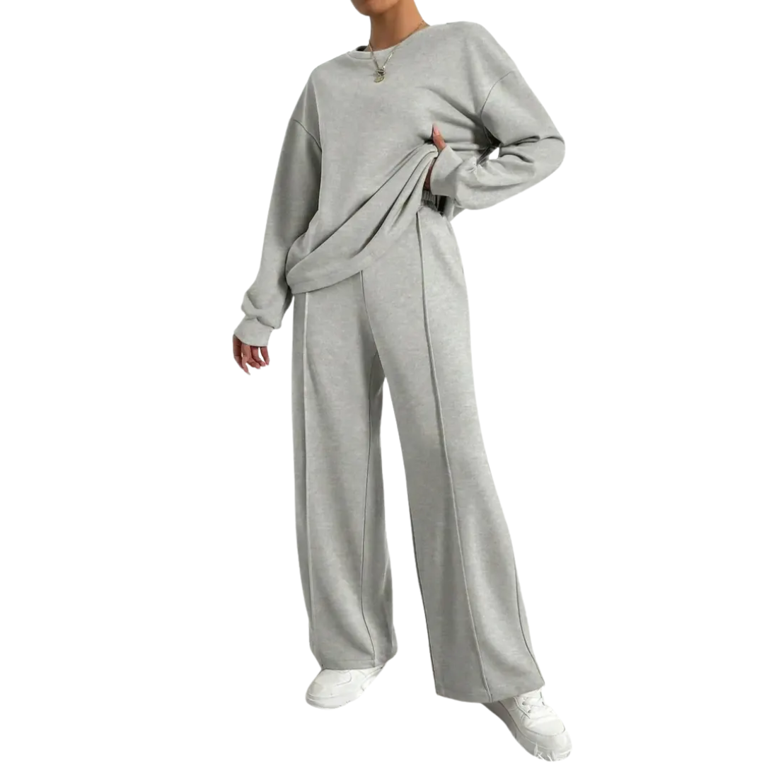 JOSEY™ – Cozy Drop Shoulder Two-Piece Set