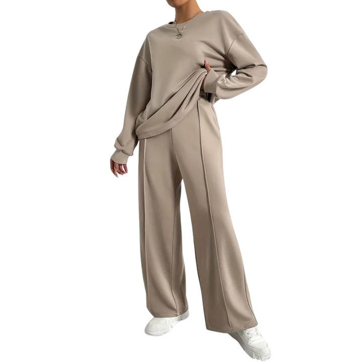 JOSEY™ – Cozy Drop Shoulder Two-Piece Set