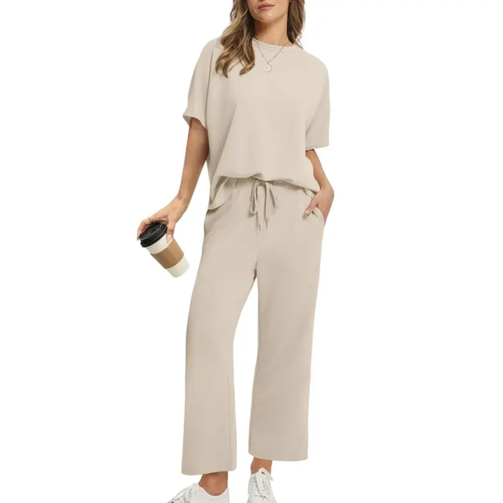 BRISA™ – Breezy Oversized Wide Leg Two Piece Set