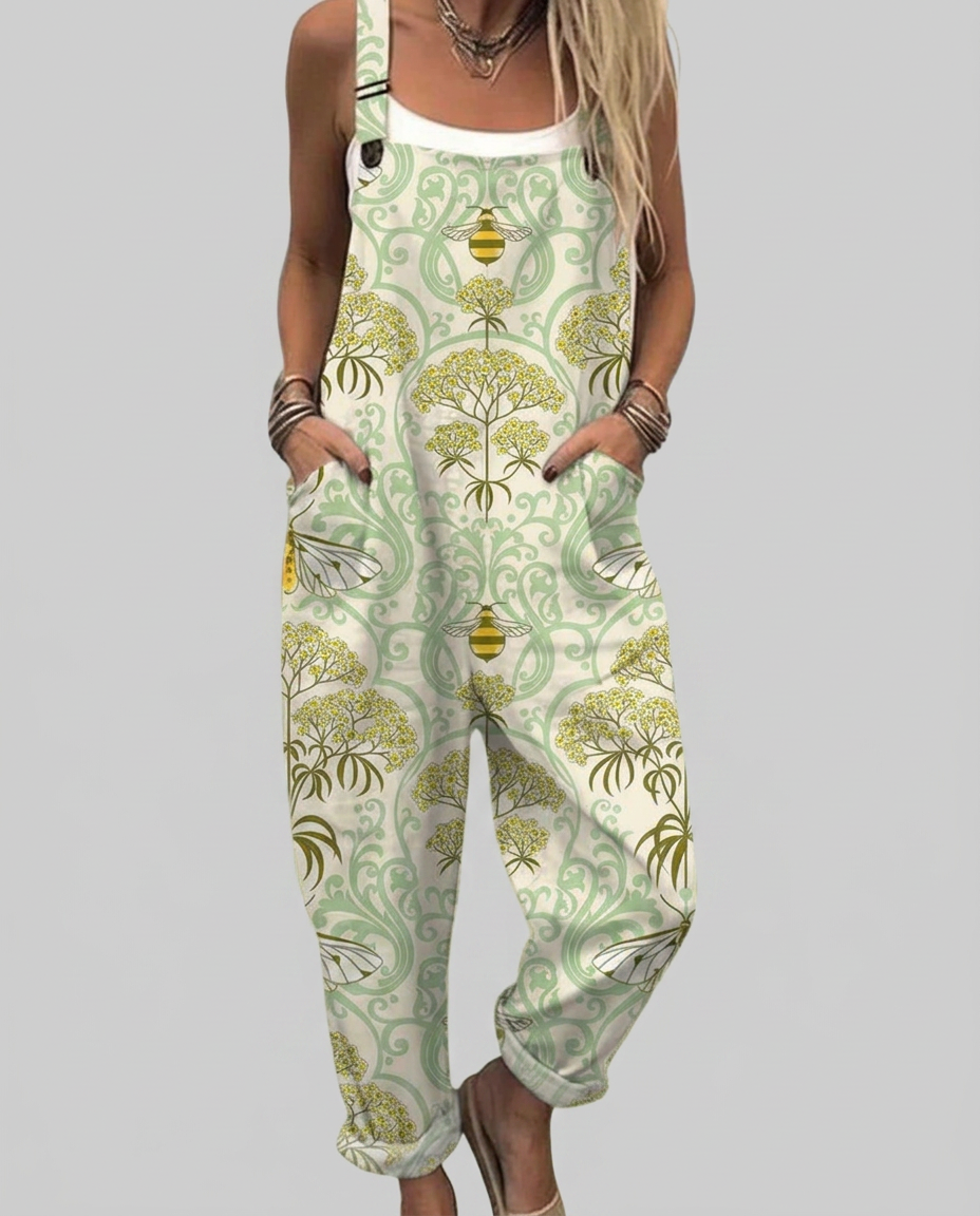 Aoife - Boho elegant and decorative dungarees