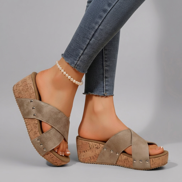Oakley – Boho Wedge Sandals
