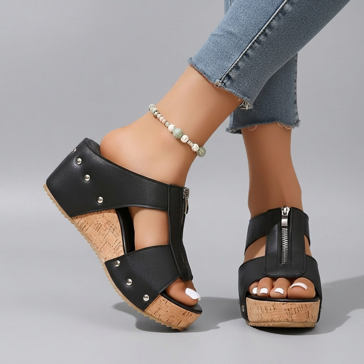 Gigi - Stylish Wedge Sandals