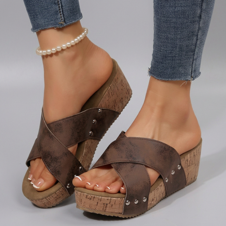 Oakley – Boho Wedge Sandals