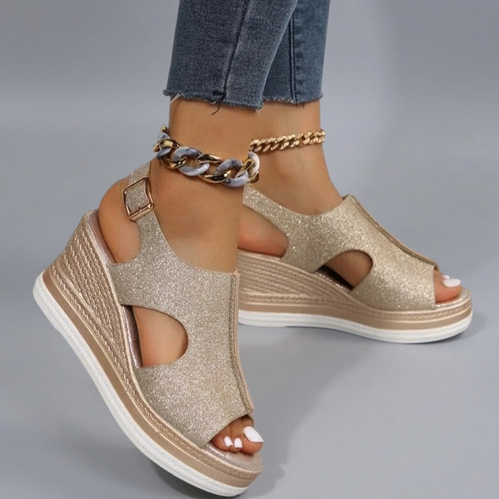 Maeve – Relaxed Wedge Sandals